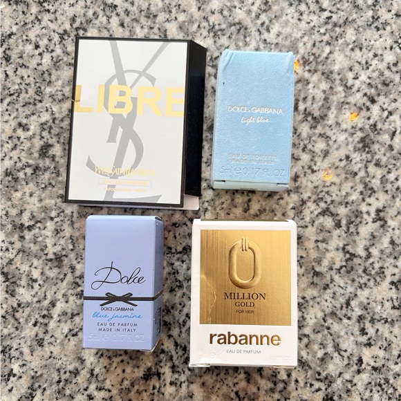 Other - ♥️💖 PERFUME BUNDLE Dolce Rabanne YSL Dolce & Gabana ALL NEW & UNOPENED